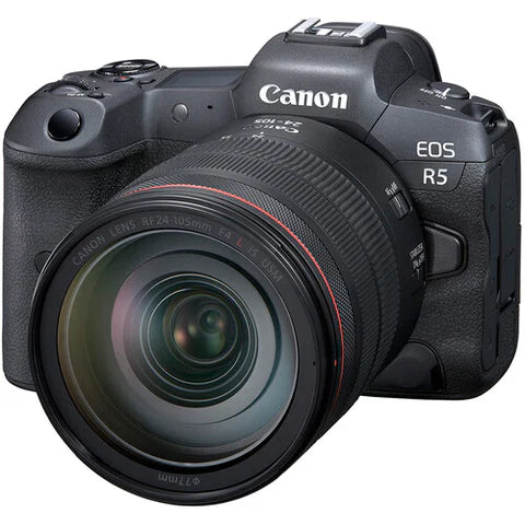 Canon EOS R5 with RF 24-105mm f/4L IS USM Lens Without R Adapter UK