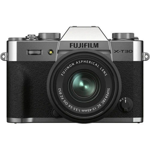 Fujifilm X-T30 II Body (Silver) with XC 15-45mm F/3.5-5.6 OIS PZ