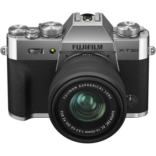 Fujifilm X-T30 II Kit with 15-45mm (Silver) (Black Lens) UK