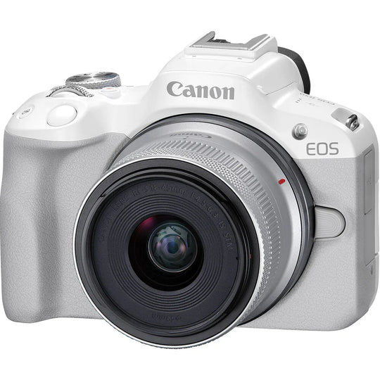 Canon EOS R50 Kit with RF 18-45mm (White) Revew