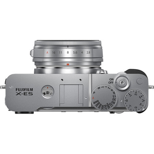 best Fujifilm X-E5 Mirrorless Camera with XF 23mm F/2.8 R WR Camera Lens (Silver)