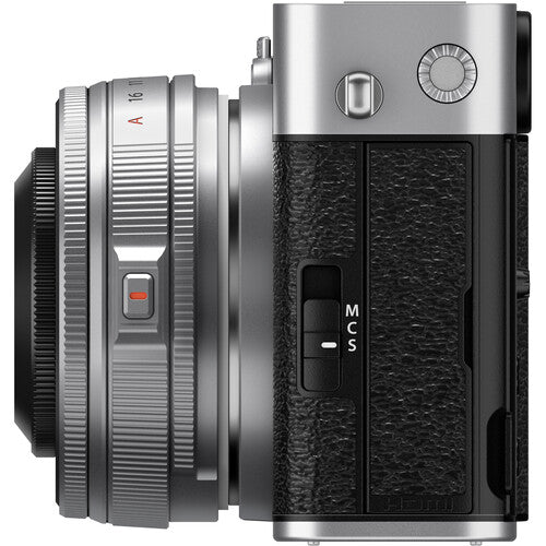 Fujifilm X-E5 Mirrorless Camera with XF 23mm F/2.8 R WR Camera Lens (Silver) Online