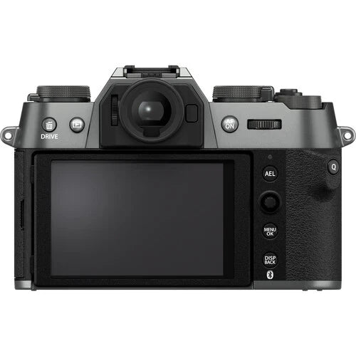 Fujifilm X-T50 Mirrorless Camera with XC 15-45mm F/3.5-5.6 Lens (Charcoal Silver) UK