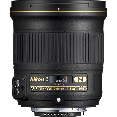 Nikon AF-S 24mm f/1.8G ED Camera Lens in UK