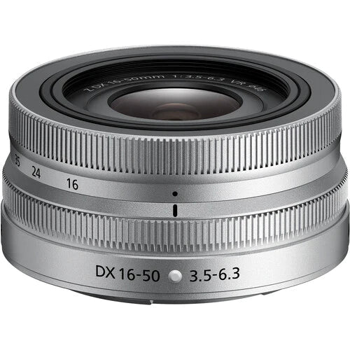 Buy Nikon Z 16-50mm f/3.5-6.3 VR Lens (Silver)