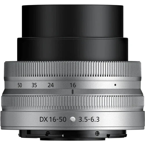 Nikon Z 16-50mm f/3.5-6.3 VR Lens (Silver) UK