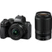 Buy Nikon Z50 II Twin Kit (Z DX 16-50mm F/3.5-6.3 VR, Z DX 50-250 F/4.5-6.3 VR)