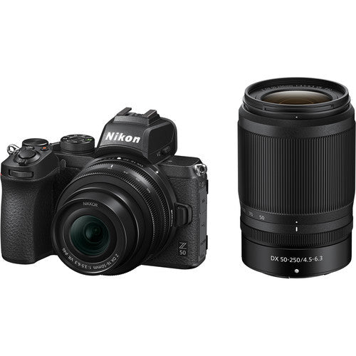 Buy Nikon Z50 Twin Kit (Z DX 16-50mm F/3.5-6.3 VR, Z DX 50-250 F/4.5-6.3 VR)