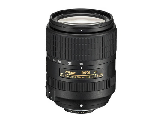 Nikon AF-S DX 18-300mm F/3.5-6.3G ED VR Camera Lens
