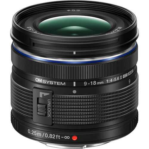 Buy OM System M.Zuiko Digital ED 9-18mm F/4-5.6 II Lens