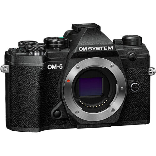 Buy OM System OM-5 Mirrorless Camera Body (Black) with M.Zuiko ED 60 f2.8 Marco Lens