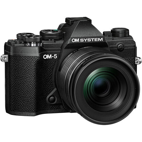 Buy OM System OM-5 Mirrorless Camera with 12-45mm F/4 Pro Lens (Black)