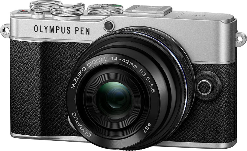 Buy OM System PEN E-P7 Mirrorless Camera Kit with 14-42mm Camera Lens (Silver)