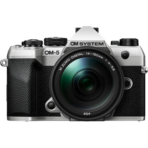 Buy OM System OM-5 Mark II Mirrorless Camera with 14-150mm F/4-5.6 II Lens (Silver)
