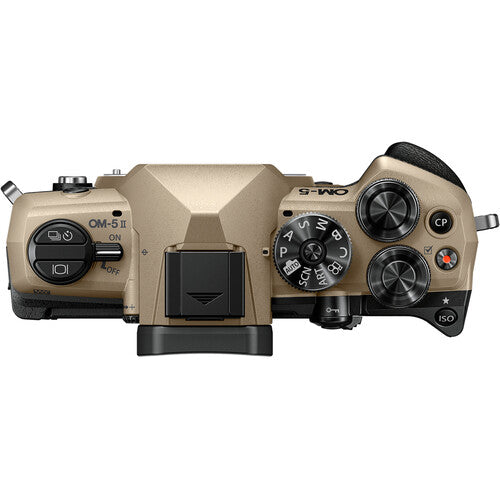 Best OM System OM-5 Mark II Mirrorless Camera Body (Sand Beige)