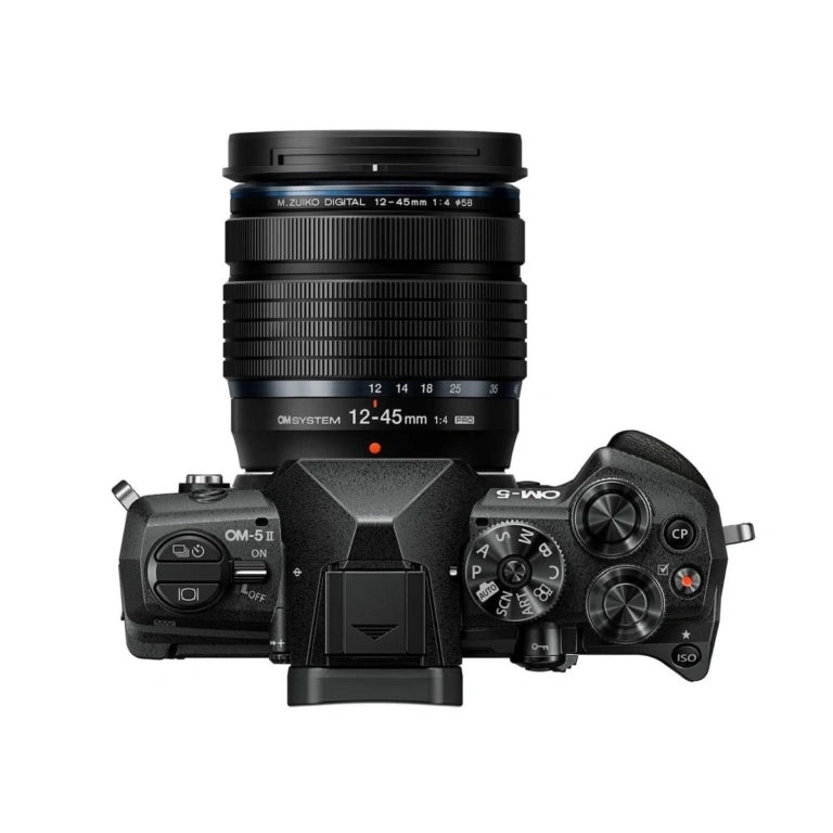 Best OM System OM-5 Mark II Mirrorless Camera with 12-45mm F/4 Pro Lens (Black) uk price