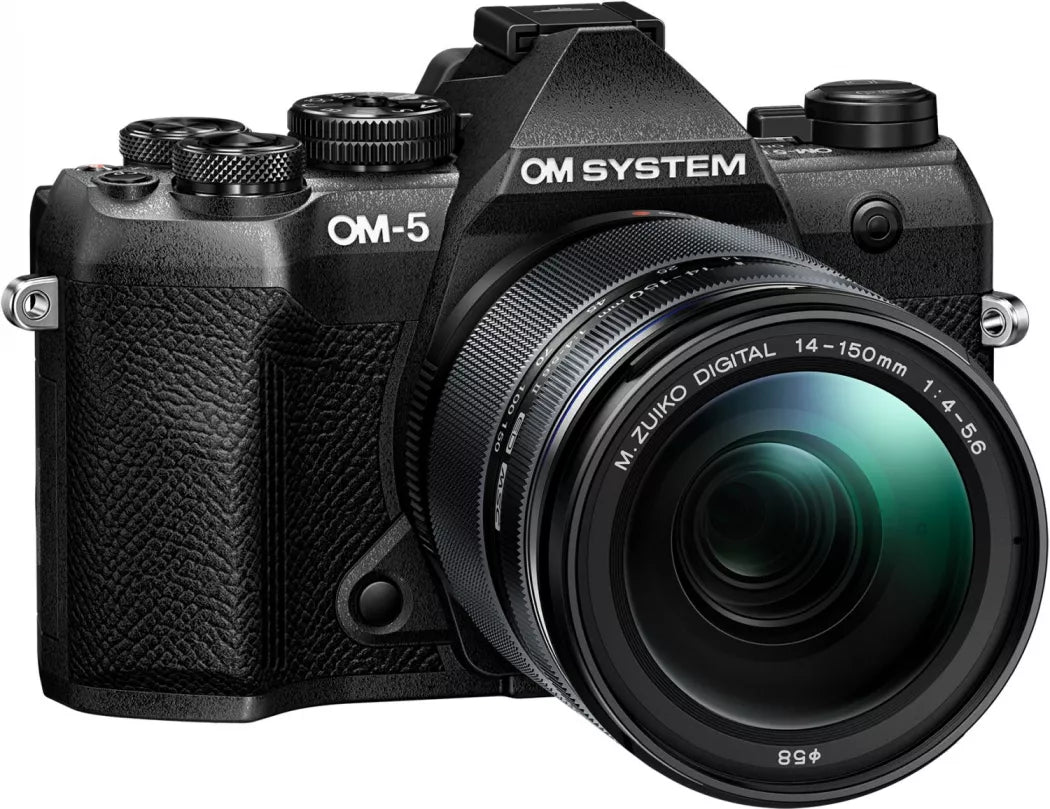 OM System OM-5 Mark II Mirrorless Camera with 14-150mm F/4-5.6 II Lens (Black) in UK