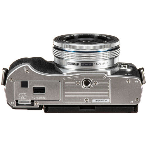 Best Olympus OM-D E-M10 Mark IV Kit with (14-42mm EZ) (40-150mm) Silver
