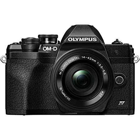  best Olympus OM-D E-M10 Mark IV Kit (14-42mm EZ) (40-150mm) Black