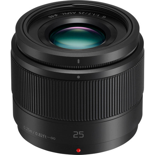 Best Panasonic LUMIX G 25mm F/1.7 ASPH Camera Lens (Black)