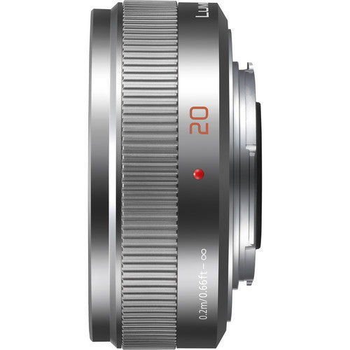 Best Panasonic LUMIX G 20mm F/1.7 II ASPH Silver Camera Lens