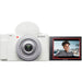  Buy Sony ZV-1F Vlogging Camera (White)