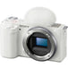 Buy Sony ZV-E10 Mirrorless Camera Body (ILCZV-E10) (White)