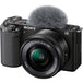 Buy Sony ZV-E10 Mirrorless Camera with 16-50mm Lens (ILCZV-E10L) (Black)