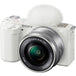 Online Sony ZV-E10 II Mirrorless Camera with 16-50mm Lens (ZV-E10M2K) (White)