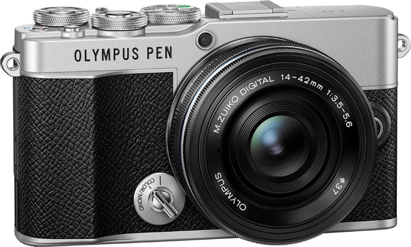 OM System PEN E-P7 Mirrorless Camera Kit with 14-42mm Camera Lens (Silver) price uk