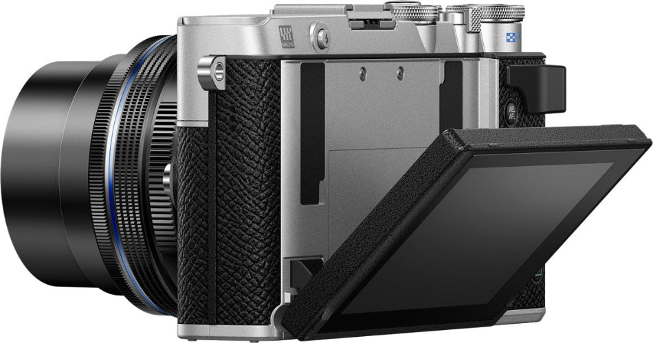 OM System PEN E-P7 Mirrorless Camera Kit with 14-42mm Camera Lens (Silver) Online